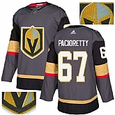Vegas Golden Knights 67 Max Pacioretty Gray With Special Glittery Logo Adidas Jersey,baseball caps,new era cap wholesale,wholesale hats